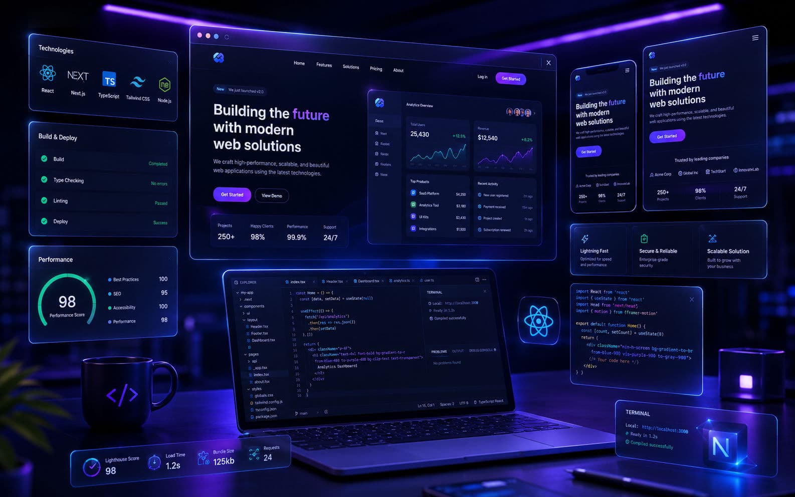 Website Development by Tech Dive Hub