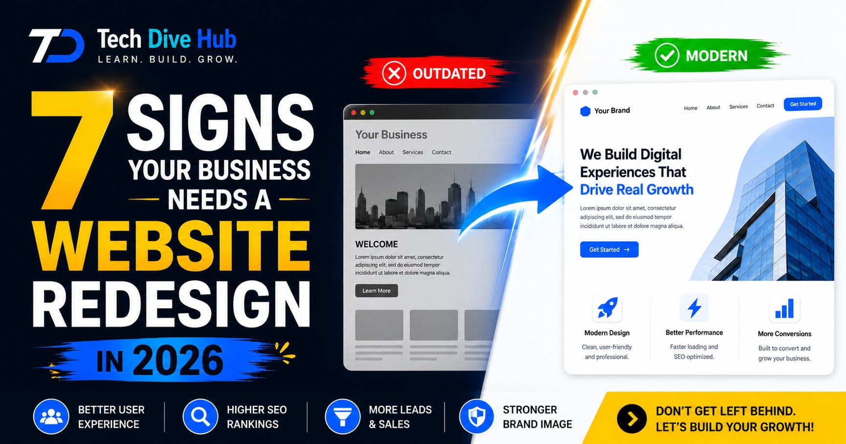 7 Signs Your Business Needs a Website Redesign in 2026